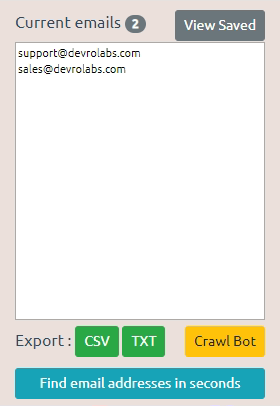 extension email extractor